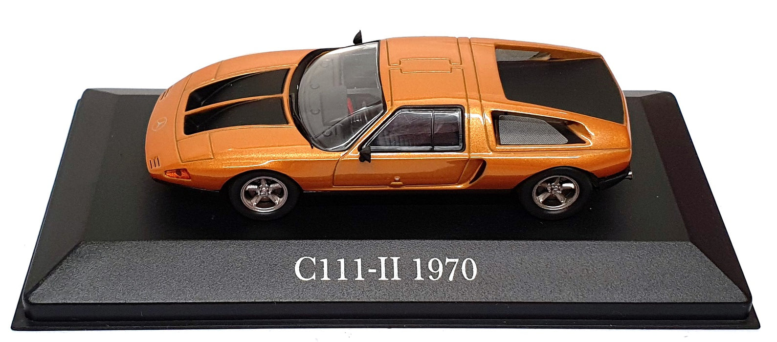 Altaya 1/43 Scale ALC111 - 1970 Mercedes Benz C111-II - Copper Gold