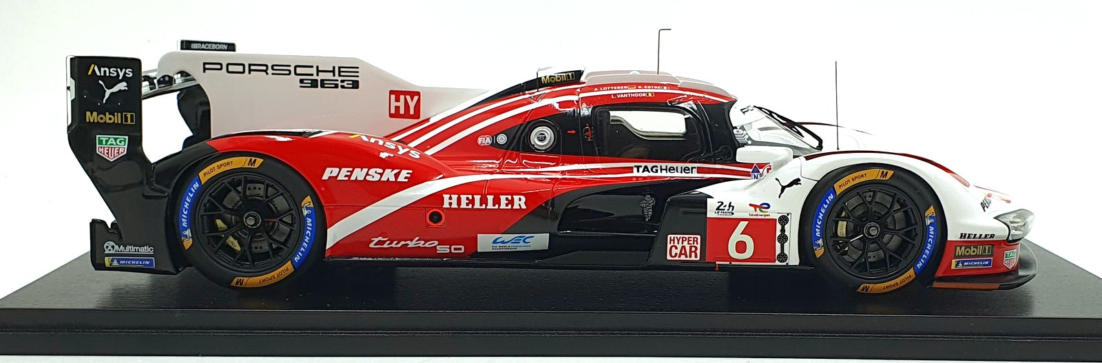Spark 1/18 Scale 18S643 - Porsche 963 #6 4th Le Mans 24h 2024 