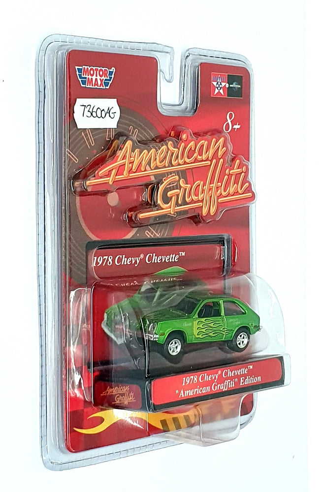 Motor Max 1/64 Scale 73600AG - 1978 Chevy Chevrolet Chevelle - Green