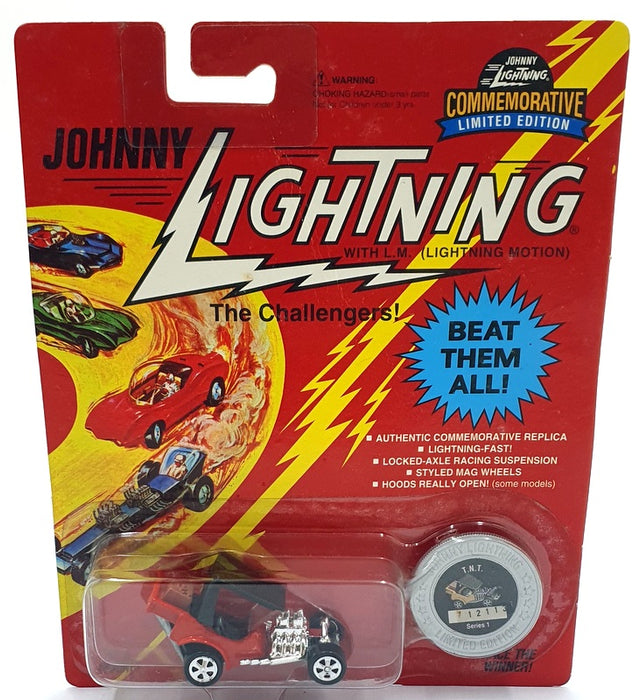 Johnny Lightning 1/64 Scale 100-112 - The Challengers TNT - Red