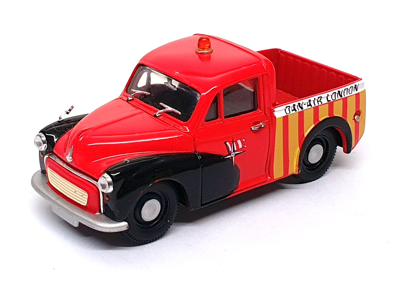 Corgi 1/43 Scale 06301 - Morris Minor Pickup Truck Dan Air London - Red/Black