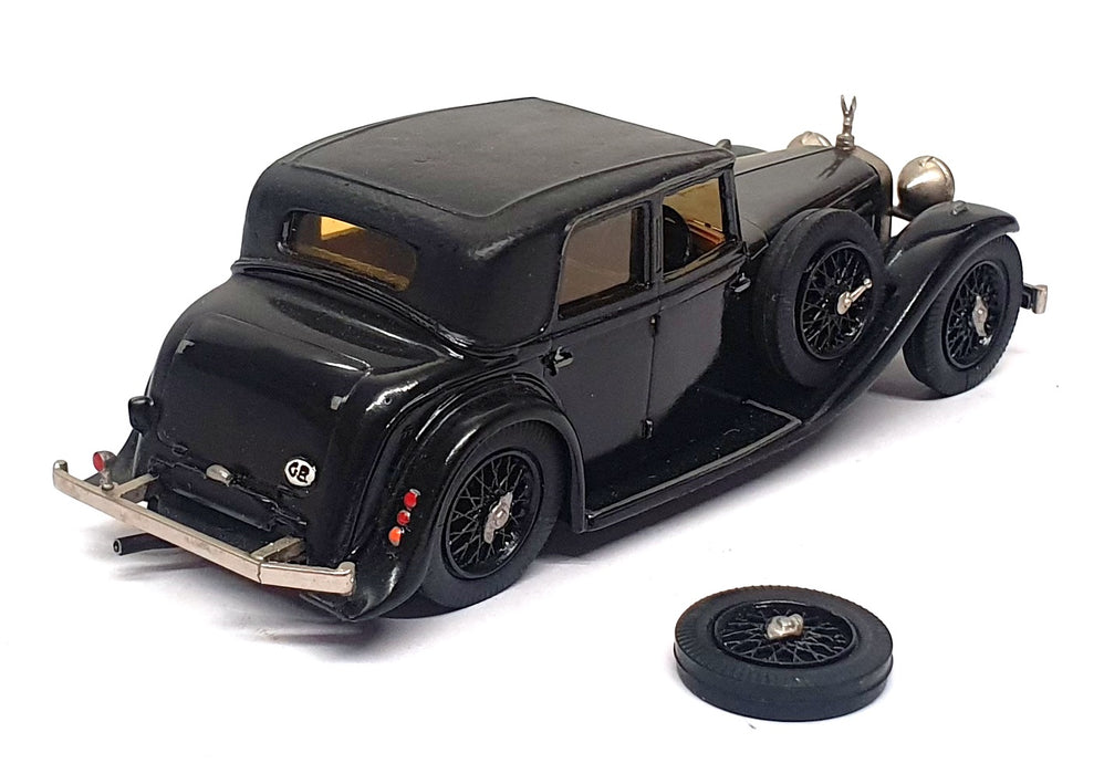 Top Marques 1/43 Scale JMS20B - Alvis Speed 20 Mayfair Saloon - Black