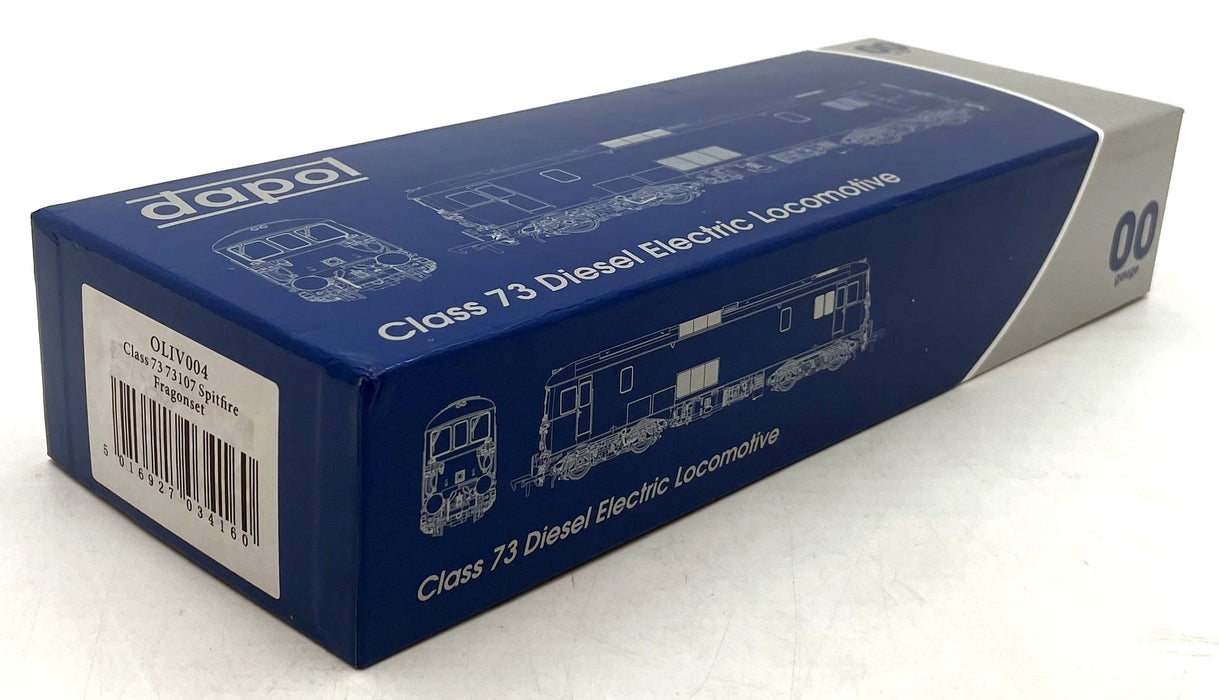 Dapol OO Gauge OLIV004 - Class 73 Diesel Loco 73107 Spitfire Fragonset