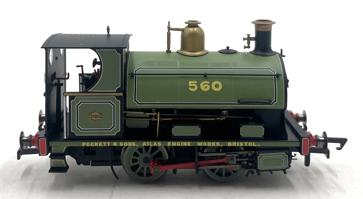 Hornby OO Gauge (1/76) R 3615 - Peckett W4 0-4-0 Works Peckett '560'