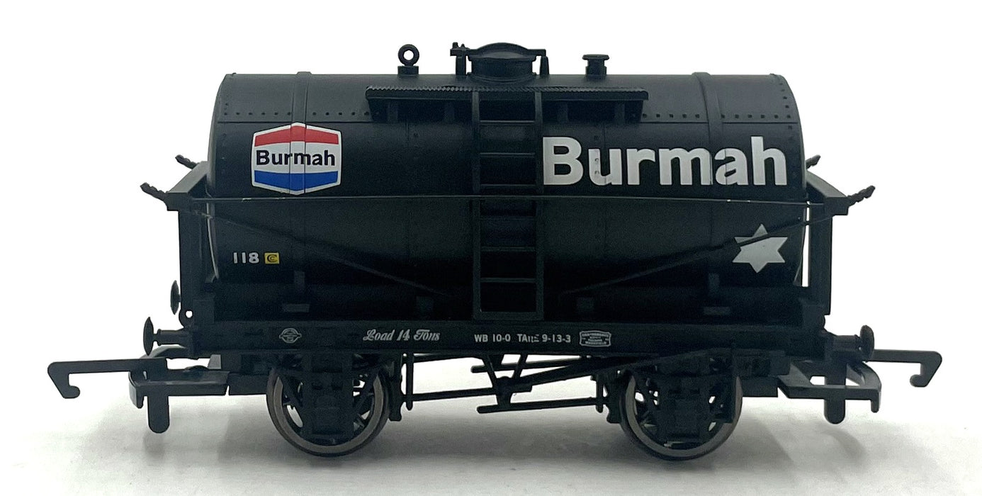 Hornby OO Gauge (1/76) R6954 - 14 Ton Tanker 'Burmah' No. 118