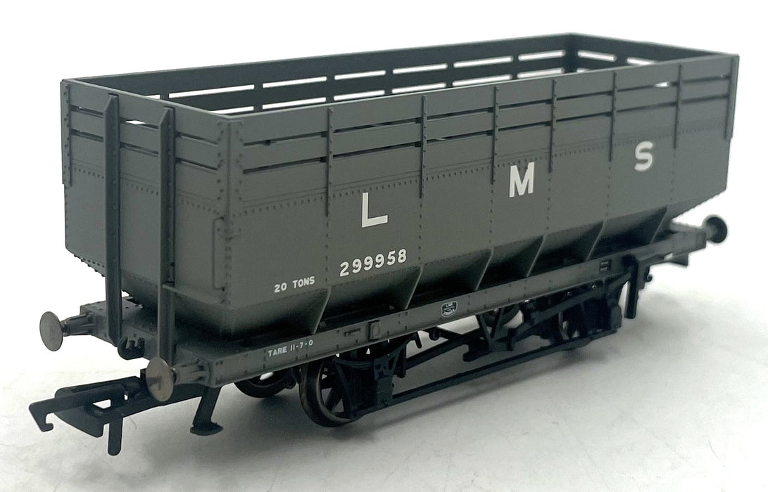 Hornby OO Gauge (1/76) R6731A - LMS 20 Ton Coke Hoper Wagon '299958'