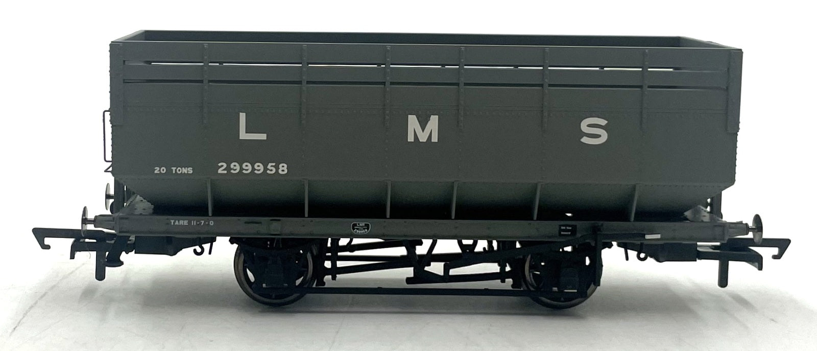 Hornby OO Gauge (1/76) R6731A - LMS 20 Ton Coke Hoper Wagon '299958'