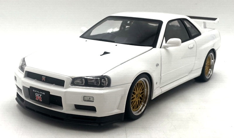 KK Scale 1/12 Scale KKDC120213-2 2001 Nissan Skyline GT-R R34 V-Spec II BBS