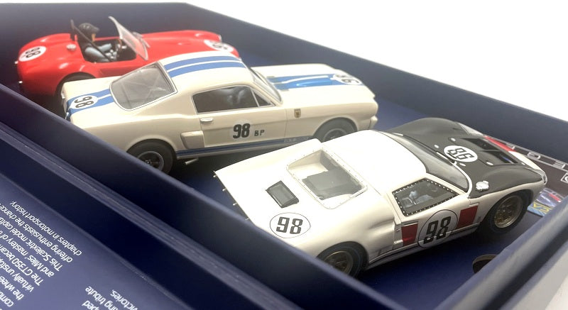 Scalextric 1/32 Scale Slot Car C4619A - Ken Miles Triple Pack - Legends