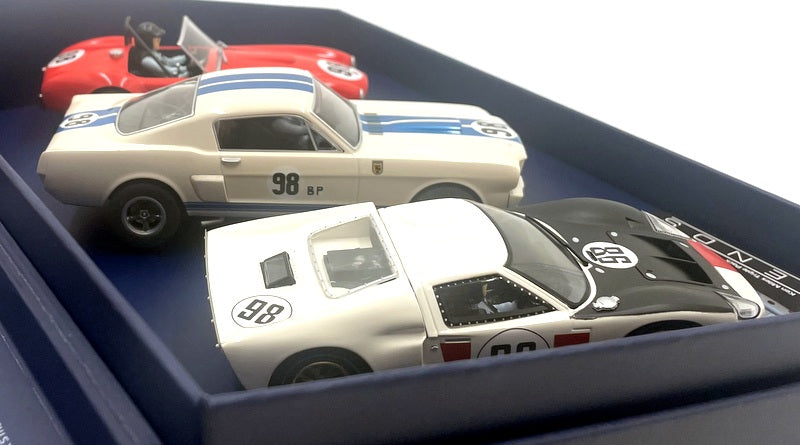 Scalextric 1/32 Scale Slot Car C4619A - Ken Miles Triple Pack - Legends