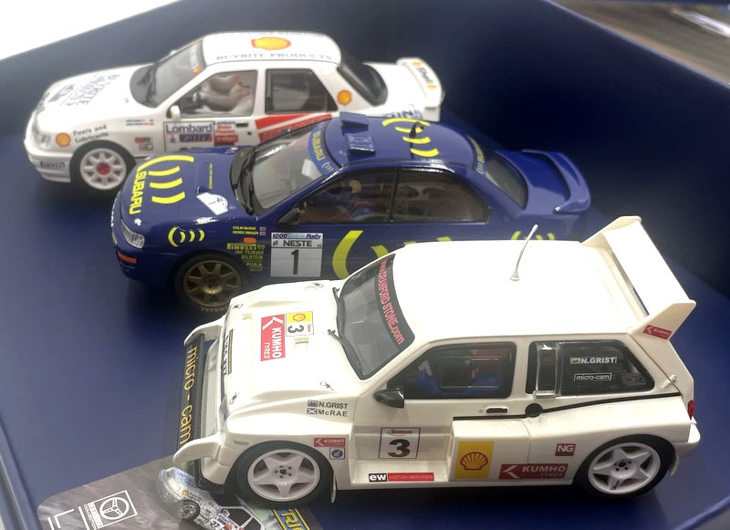Scalextric 1/32 Scale Slot Car C4642A - Colin McRae Triple Pack - Legends