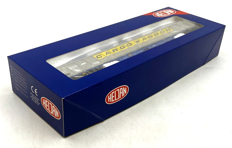 Heljan OO Gauge (1/76) 5208 - Cargowaggon Silver/Blue/Yellow IWB Van 2797 596
