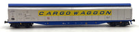 Heljan OO Gauge (1/76) 5208 - Cargowaggon Silver/Blue/Yellow IWB Van 2797 596