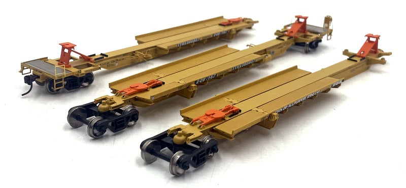 Athearn HO (1/87) Scale 28908 TTX Trinity 57' All Purpose Spine Car #360837