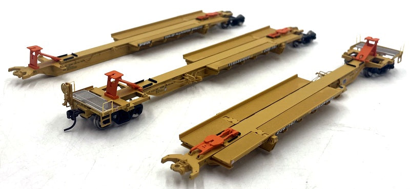 Athearn HO (1/87) Scale 28907 TTX Trinity 57' All Purpose Spine Car #361009