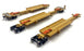 Athearn HO (1/87) Scale 28910 TTX Trinity 57' All Purpose Spine Car #361088