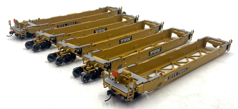 Athearn HO (1/87) Scale 92994 TTX Maxi III Well Car DTTX 75804