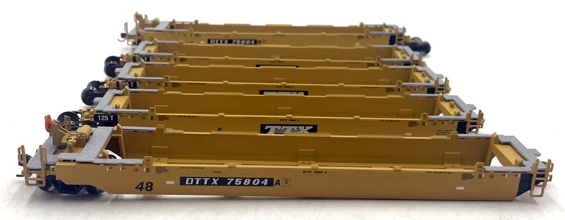 Athearn HO (1/87) Scale 92994 TTX Maxi III Well Car DTTX 75804