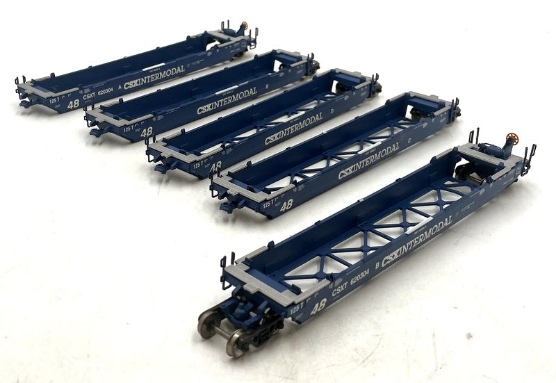 Athearn HO (1/87) Scale 92995 Maxi III Well Car 620304 CSX