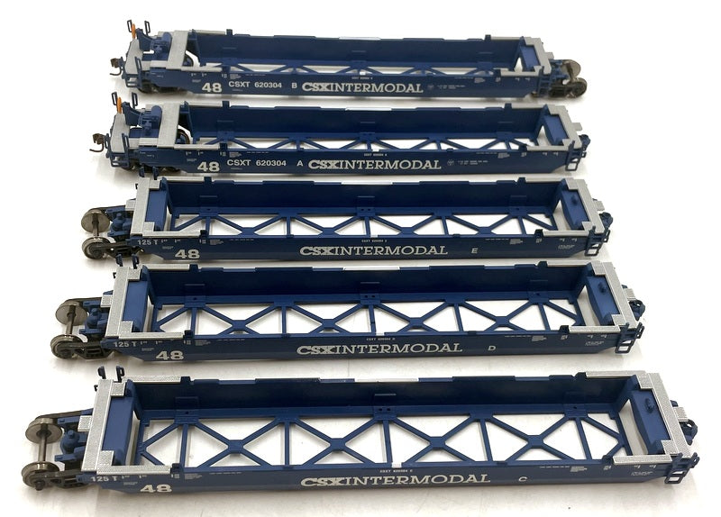 Athearn HO (1/87) Scale 92995 Maxi III Well Car 620304 CSX