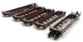 Athearn HO (1/87) Scale 95061 Maxi I Well Car Late 238763 BNSF Railway