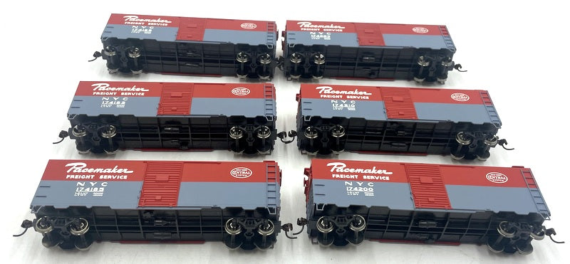 Athearn HO (1/87) Scale 70459 40' Youngstown Steel Door Box Car 6 pack NYC
