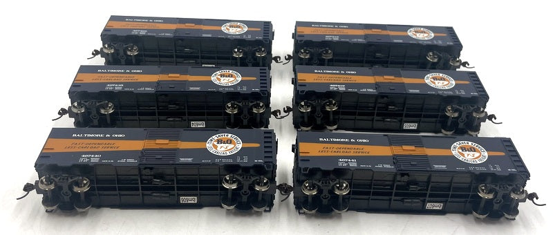 Athearn HO (1/87) Scale 70456 40' Youngstown Steel Door Box Car 6 pack Baltimore