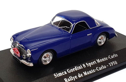 Atlas Editions 1/43 Scale 2235003 - Simca Gordini 8 Monte Carlo 1950 - Blue