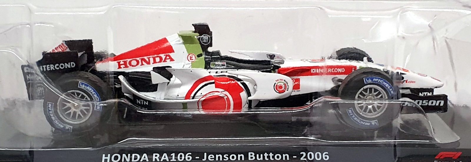 Altaya 1/24 Scale Diecast MW2ALA0037 - Honda RA106 #12 2006 - Jensen Button