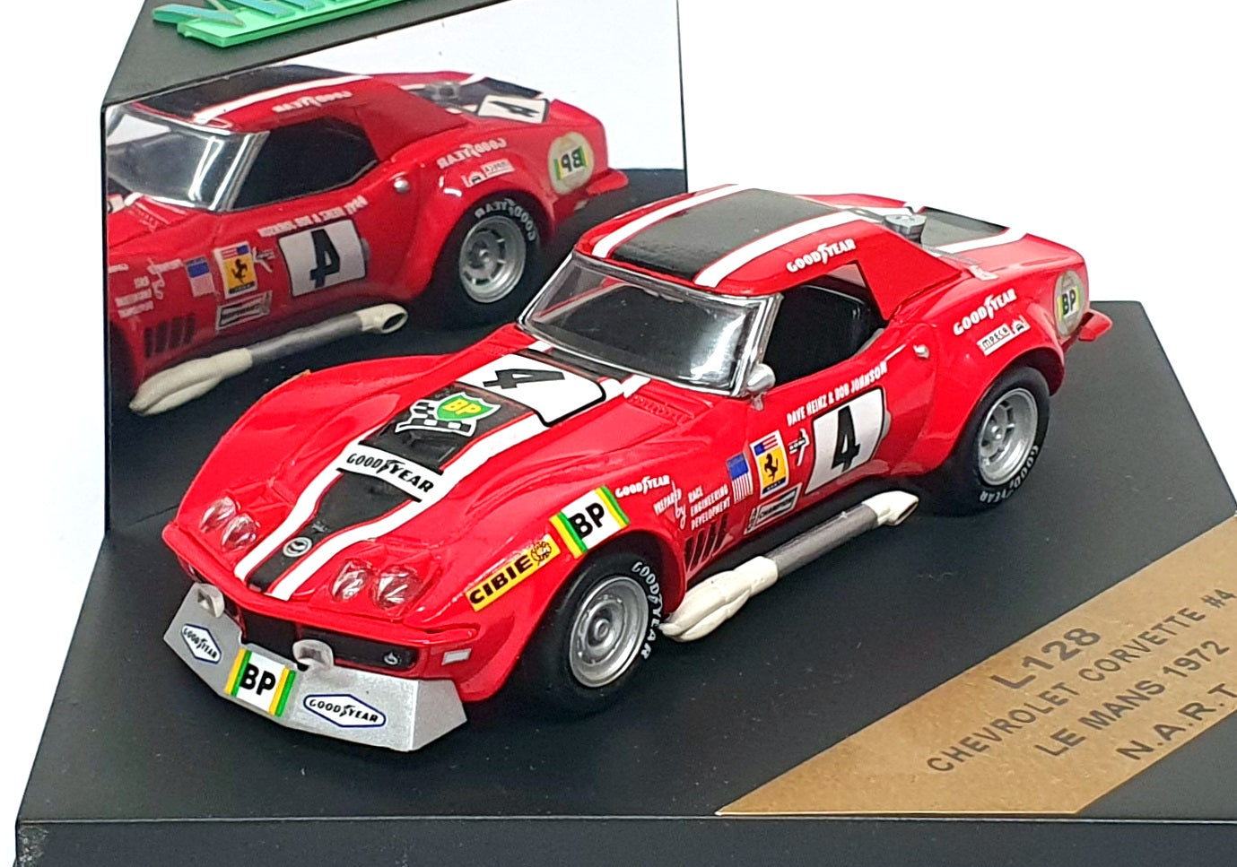 Vitesse 1/43 Scale L128 - Chevrolet Corvette #4 Le Mans 1972 N.A.R.T.