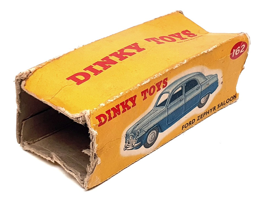 Dinky Toys 9.5cm Long Original Diecast 162 - Ford Zephyr Saloon - 2-Tone Blue