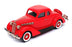 Brooklin Models 1/43 Scale BRK90 - 1935 Plymouth 5-Window Coupe - Red