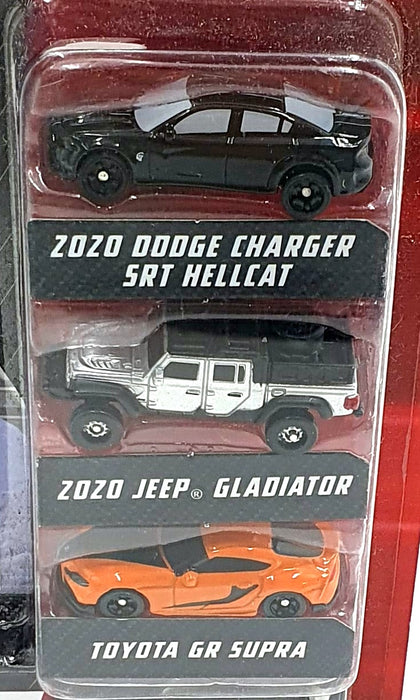 Jada Approx 4cms long 32481 - Fast & Furious 3 Piece Set Dodge, Jeep and Toyota 