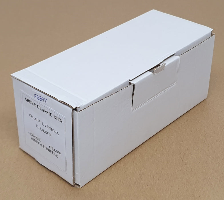 Abbey Classics 1/43 Scale Factory Built FB89Y - Vauxhall Ventora FE Sal. Yellow