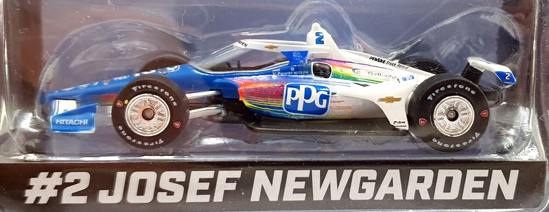 Greenlight 1/64 Scale 11565 NTT Indycar Series #2 J. Newgarden - Blue/M Colour