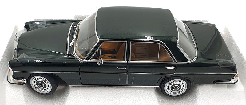 Norev 1/18 Scale Diecast 183935 - Mercedes-Benz 280 SE 1968 - Green Metallic