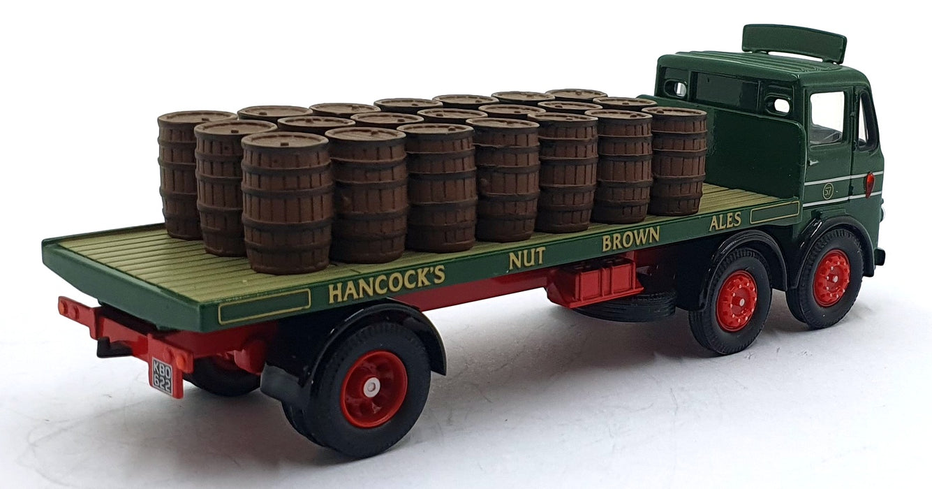 Corgi 1/50 Scale 25401 Leyland Steer Platform Lorry & Barrels WM Hancock Green