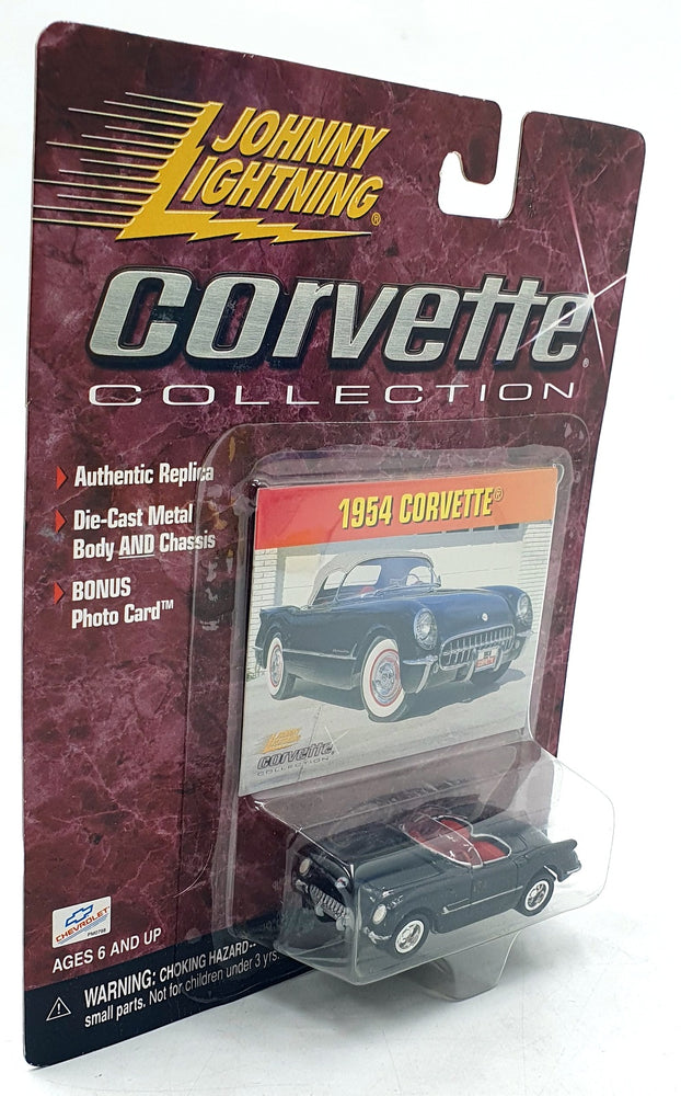 Johnny Lightning 1/64 Scale 342-05 - 1954 Chevrolet Corvette - Black