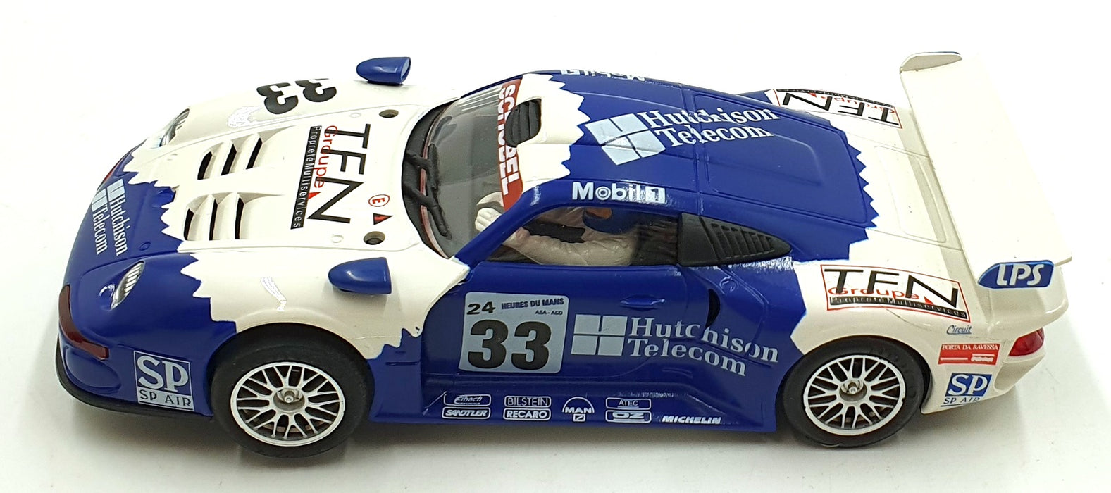 Ninco 1/32 Scale Slot Car 50187 - Porsche 911 GT3 #33 Supercup (Plata)