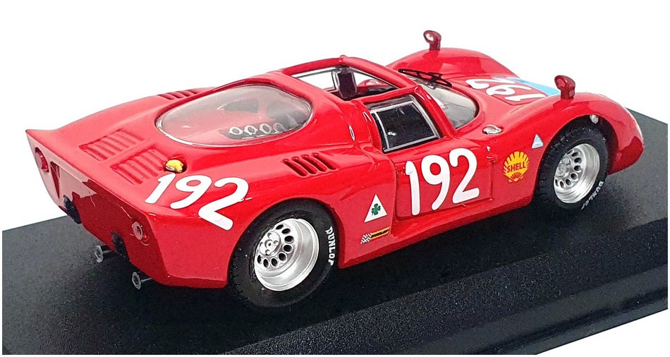 Best 1/43 Scale 9286 - Alfa Romeo 33.2 SP Targa Florio 1968 #192 Bianchi/Casoni