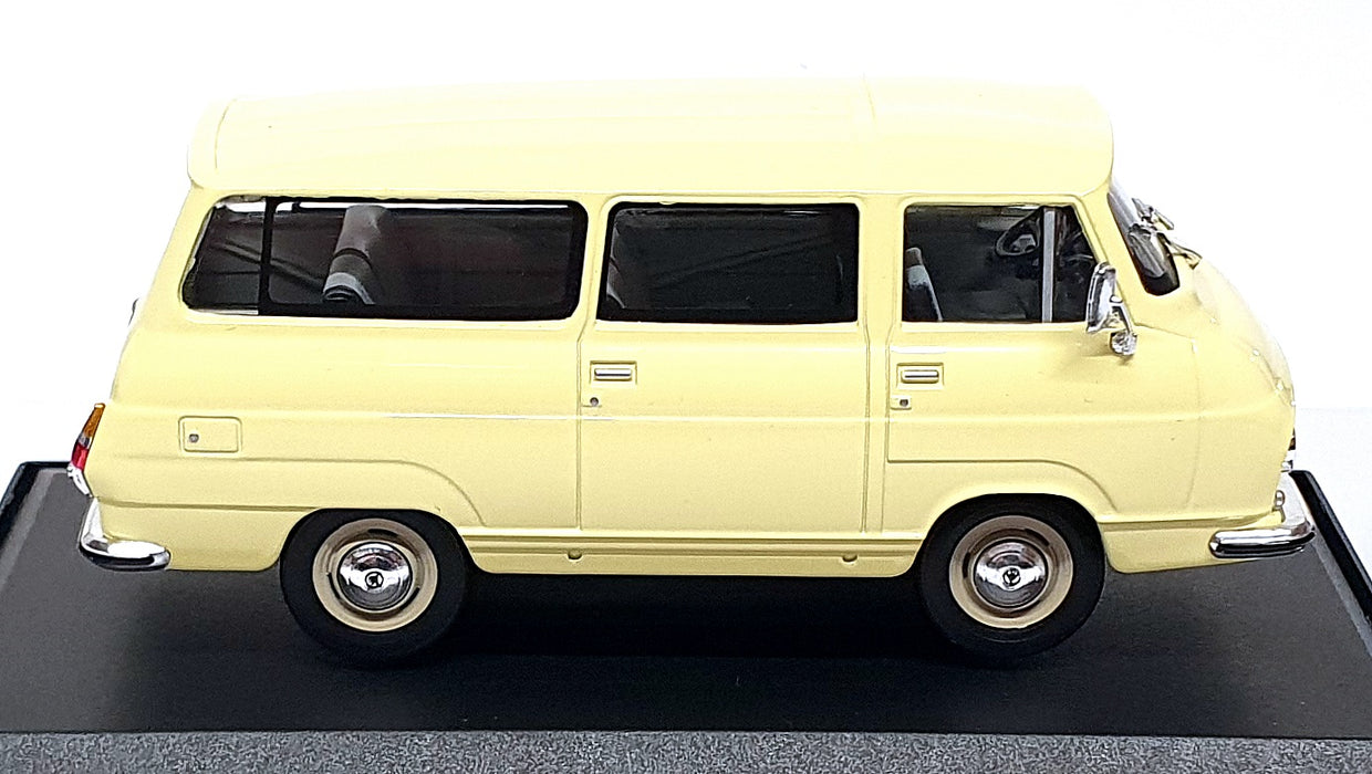 Abrex 1/43 Scale Diecast 705GG - Skoda 1203 Minibus - Yellow