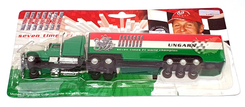 Adtruck 53230 - Peterbilt F1 Truck Ungarn 2005 Michael Schumacher