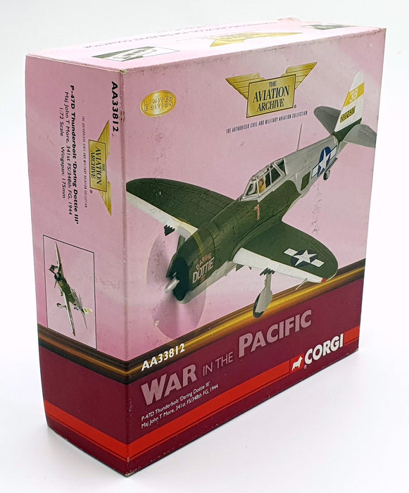 Corgi 1/72 Scale AA33812 - P-47D Thunderbolt Daring Dottie III Maj John T Moore