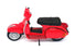 Kandy Toys Appx 12cm Long Diecast M 584 - Super Motorscooter - Red