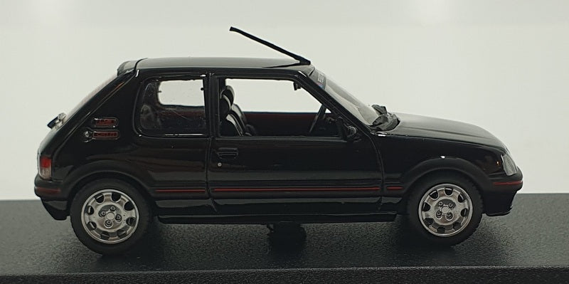 Norev 1/43 Scale 471734 - 1992 Peugeot 205 GTi 1.9 - Black with PTS deco
