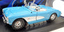 Maisto 1/18 Scale Diecast 31139 - 1957 Chevrolet Corvette - Blue/White