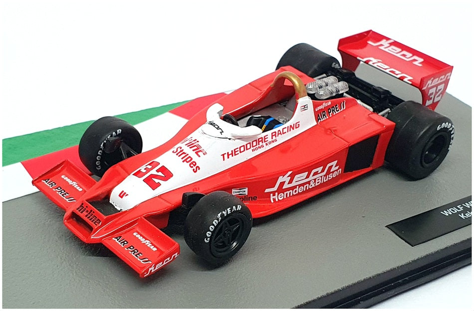 Altaya 1/43 Scale Diecast 21023J - F1 Wolf WR3 1978 - #32 Keke Rosburg