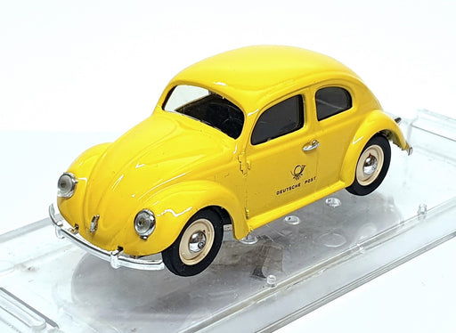 Vitesse 1/43 Scale 408 - 1949 Volkswagen Sedan Deutsche Bundespost - Yellow