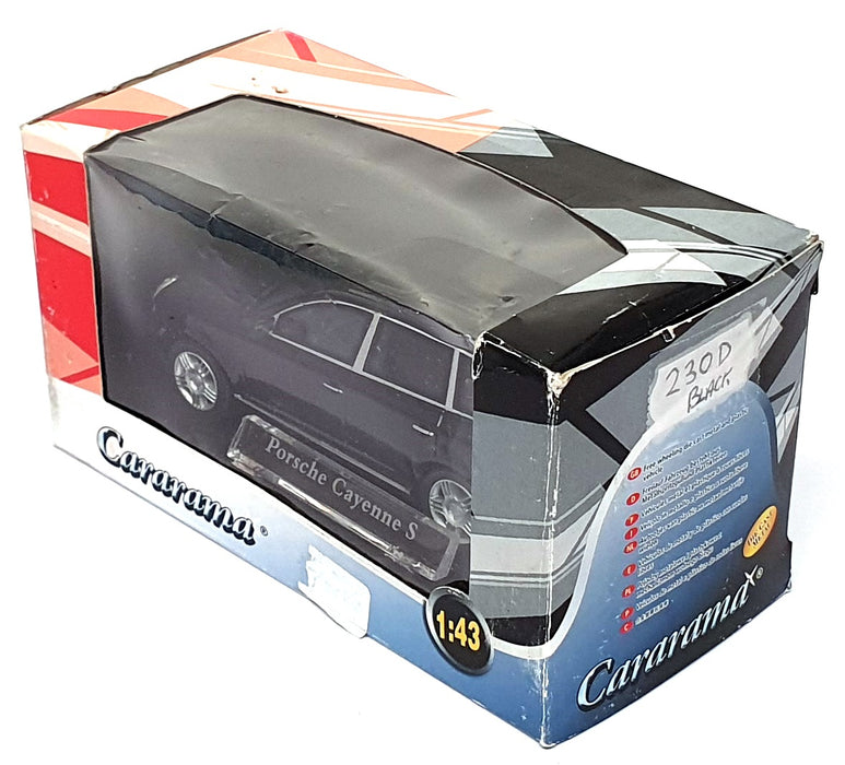 Cararama 1/43 Scale Diecast 230D  - Porsche Cayenne S - Black