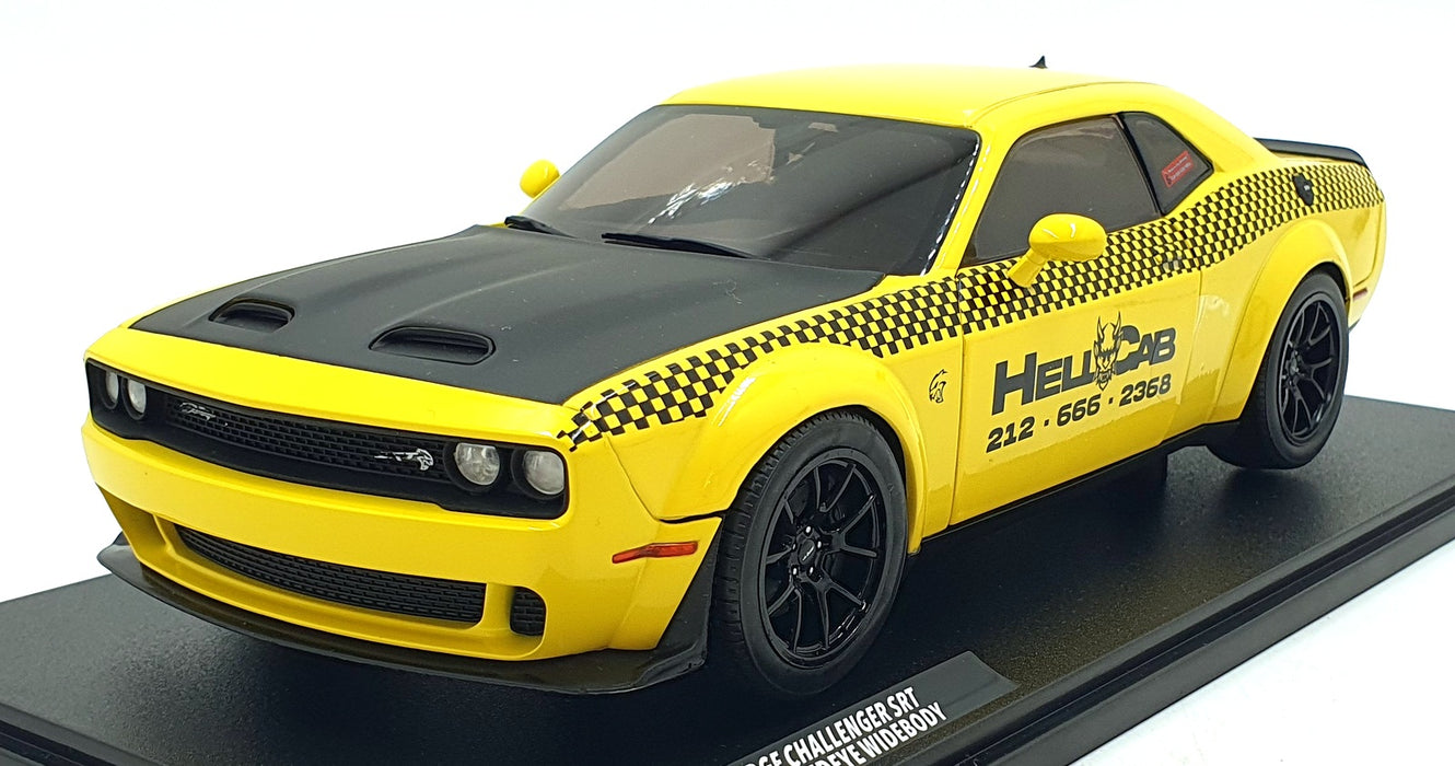 Solido 1/18 Scale Diecast S1805716 - 2023 Dodge Challenger SRT Hellcat Wide Boy